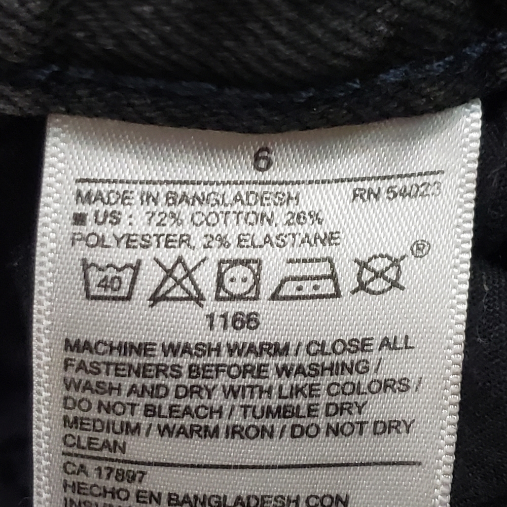 Old Navy straight jeans size 6 - Picture 3 of 4